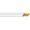 50m de Câble Electrique Silisol Bifilaire OMERIN Silicable M-CS-TBT 2x1,5 C50 Blanc