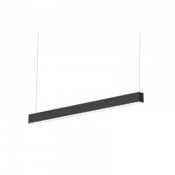 Ligne Luminaire LED TANGO 1,2M 4000K Aluminium Noir - TANGOBBN