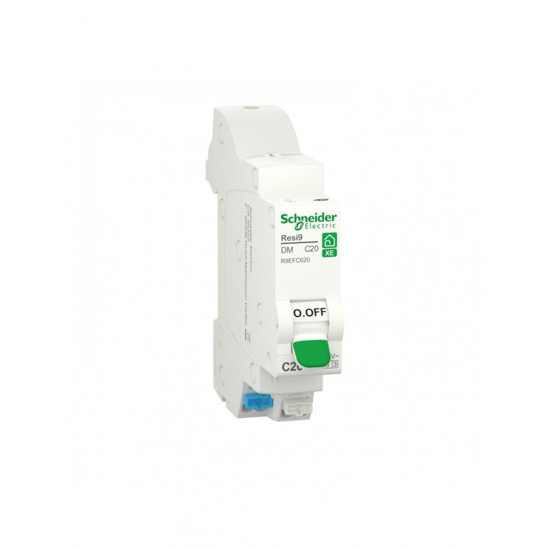 Disjoncteur Modulaire SCHNEIDER Resi9 XE 1P+N 20A Courbe C Embrochable Disjoncteur Modulaire SCHNEIDER Resi9 XE 1P+N 20A Courbe C Embrochable