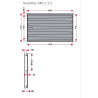 Dimensions panneau solaire SRD 2.3/2