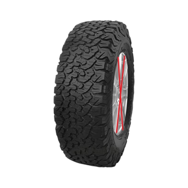 Pneu tout-Terrain BF Goodrich All-terrain T/A KO2 Toutes Saisons - 245/65 R17 111S Pneu tout-Terrain BF Goodrich All-terrain T/A KO2 Toutes Saisons - 245/65 R17 111S