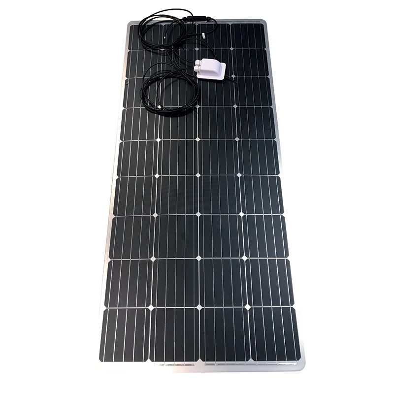 Panneau Capteur Solaire Souple EZA SOLAR 180W Semi-Flex PERC 24V Camping-car Fourgon Panneau Capteur Solaire Souple EZA SOLAR 180W Semi-Flex PERC 24V Camping-car Fourgon