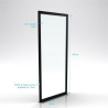 Retour pour Paroi de Douche 90×200cm