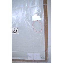 Retour pour Paroi de Douche AURLANE 90×200cm Profilé Noir Mat Verre 6mm Pas Cher