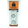 KIT TBT GU5,3 LUMNIPRO 3 Spots LED Orientables à Encastrer 35W Rond Aluminium Spécial Pièces Humides