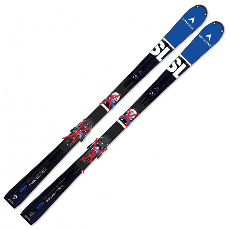Skis Alpin de Course DYNASTAR OMEGLASSWCFISSL Clément NOEL Homme Taille 165cm Sans Fixations - DALAJ01/AJF Skis Alpin de Course DYNASTAR OMEGLASSWCFISSL Clément NOEL Homme Taille 165cm Sans Fixations - DALAJ01/AJF