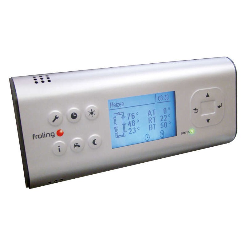 Commande à Distance Interactive FRÖLING RGB 3200 Pour Chaudières à Buches - 68113