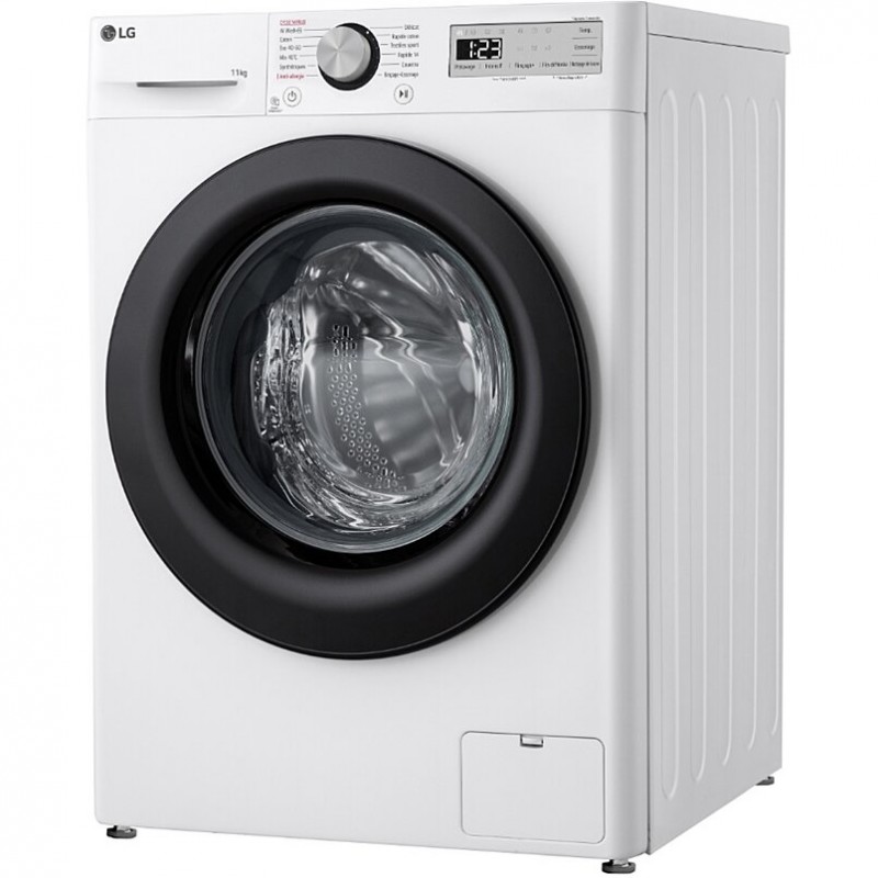 Lave-Linge Hublot à Induction 11kg LG 68L 1400T/min Programme Vapeur Anti-Allergie Lave-Linge Hublot à Induction 11kg LG 68L 1400T/min Programme Vapeur Anti-Allergie