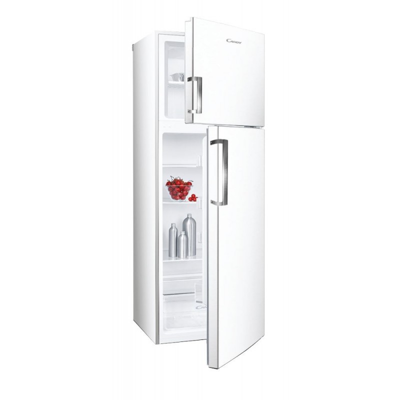 Réfrigérateur Congélateur 304L CANDY Confort Froid Brassé 60cm 2 Portes Blanc