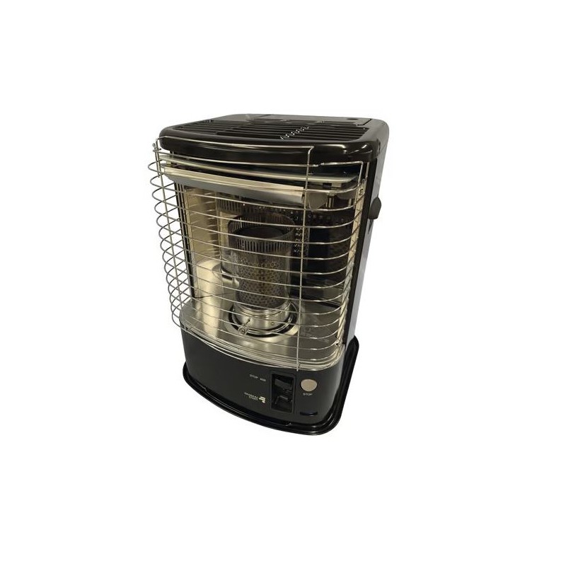 Poêle à Pétrole à Mèche 2600W TAYOSAN Tosaï 366 105 m³ Noir Poêle à Pétrole à Mèche 2600W TAYOSAN Tosaï 366 105 m³ Noir