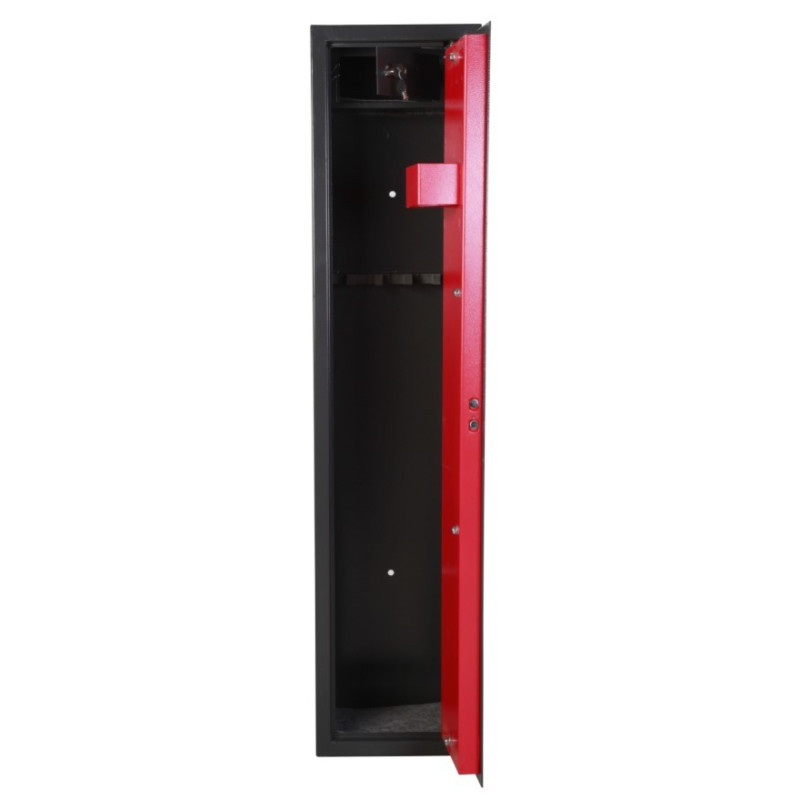 Coffre-fort VEVOR Pour 6 à 8 Fusils, Coffre-fort Ignifuge Avec 3 Emplacements Pour Munitions Et 2 Supports Reglables Avec Serrure A Cle Et Mot Passe 97516646