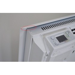 adiateur Electrique Double Corps de Chauffe 1500W NOIROT Radiasoft Connecté Horizontal Blanc Pas Cher