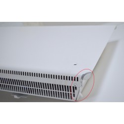 adiateur Electrique Double Corps de Chauffe 1500W NOIROT Radiasoft Connecté Horizontal Blanc Pas Cher