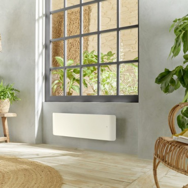 Radiateur Electrique à Inertie 1500W INTUIS Calidoo Nativ Plinthe