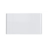 Radiateur Electrique à Inertie Fonte 2000W INTUIS Chamane Horizontal Blanc