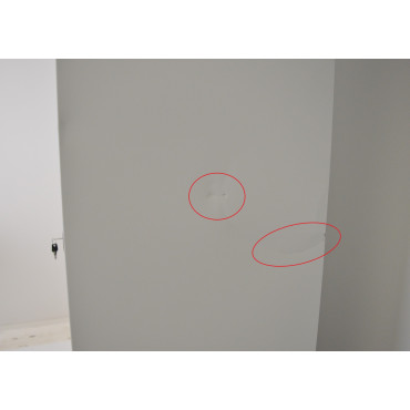 Armoire Haute Monobloc à Portes Battantes CARAY 4 Etagères Grise 1200x420x1945mm pas cher