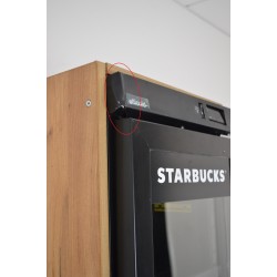 Armoire Vitrine Réfrigérée à Boissons Étroite STARBUCKS EFFICOLD Pas Cher