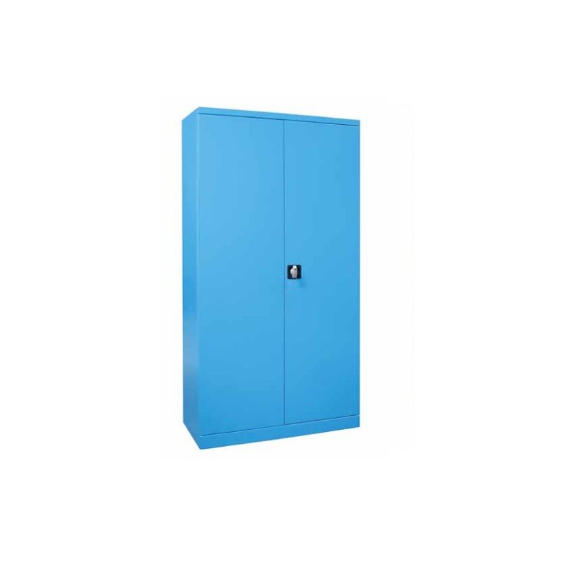 Armoire d'Atelier CARAY Portes Battantes 200x40x100cm Bleu
