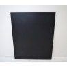 Plaque de Protection Murale pour Poêle LE MARQUIER 80x100cm Unie Noire