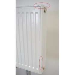 Radiateur Acier Eau Chaude 1555W CHAPPEE Samba Pure 22 HB 6T 36 Horizontal 500x1200mm Pas Cher