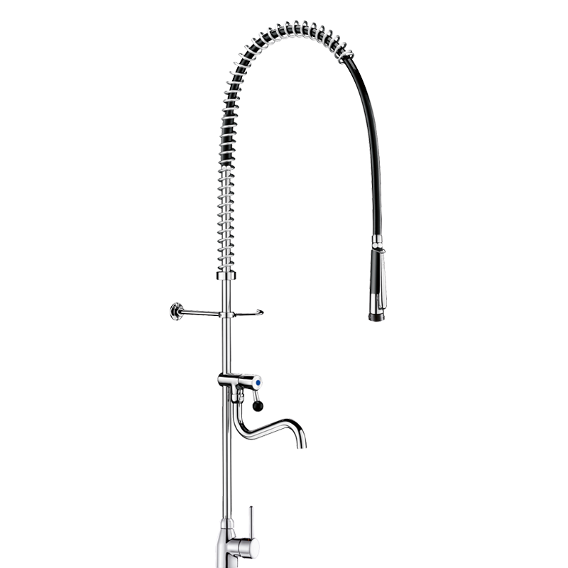 Combiné de Prélavage Monotrou Complet DELABIE Avec Mitigeur et Robinet de Puisage Combiné de Prélavage Monotrou Complet DELABIE Avec Mitigeur et Robinet de Puisage