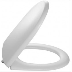 Abattant WC JACOB DELAFON Pour Cuvette Odeon Thermodur Charnière Métal Blanc