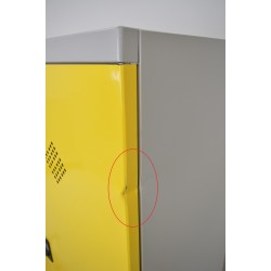 Armoire Basse de Sécurité pour Produits Phytosanitaires DBA avec 2 Bacs de Rétention 90x44x120cm pas cher