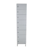 Armoire Sécurisé 8 Casiers Recharge Avec Prise Pour Batterie Vélo Fermeture Moraillon 180x346mm