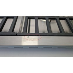 Table de Cuisson Gaz BARAZZA LAB 120cm 4 Brûleurs + Double Couronne Inox pas cher