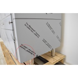 Meuble Bas Inox Professionnel 2 Portes Coulissantes sur Pieds pas cher