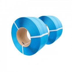 2 Bobines de Feuillard Industriel TEWE 3000m 9x0.55mm Bleu