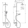 Dimensions colonne de douche 2628600