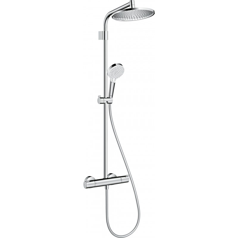 Colonne de Douche Avec Mitigeur Thermostatique HANSGROHE Crometta S240 Colonne de Douche Avec Mitigeur Thermostatique HANSGROHE Crometta S240