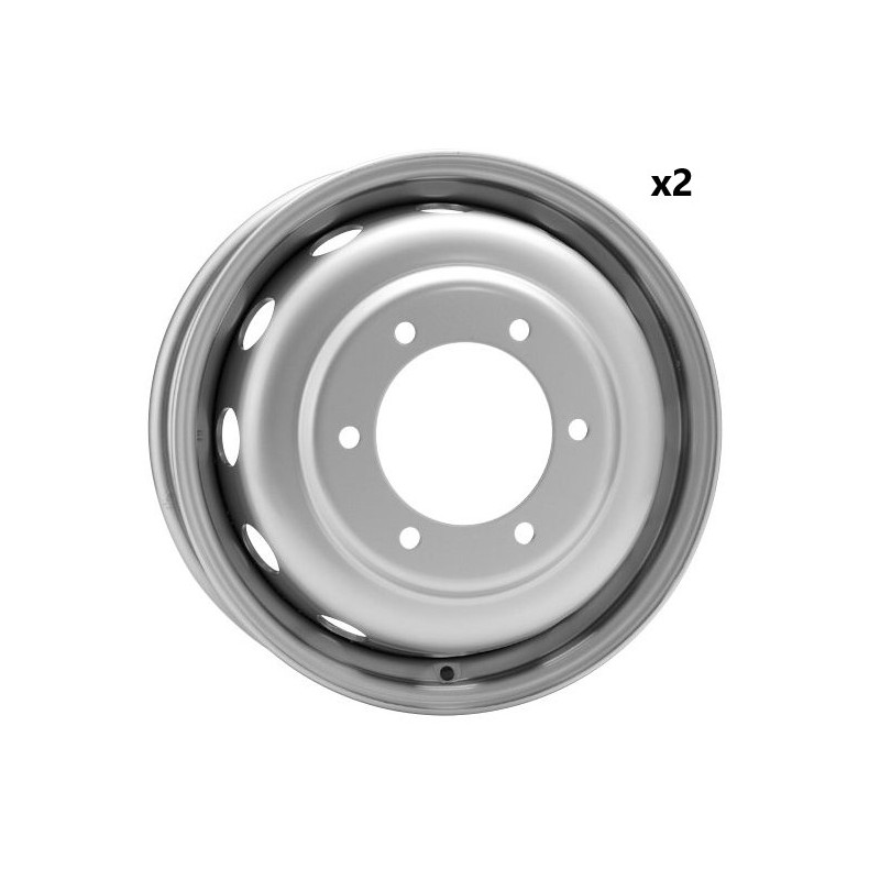 Lot de 2 Jantes en Aluminium ALCAR pour Utilitaires Ford Transit Lot de 2 Jantes en Aluminium ALCAR pour Utilitaires Ford Transit