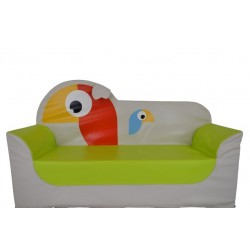 Canapé WESCO Zoozio Hauteur Assise 25cm Pour 3 Enfants