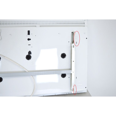 ATLANTIC - Radiateurs Electriques 1500W Solius Digital Blanc - 425426