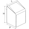 Capot Acoustique Pour Brûleur BOSCH Pour Chaudière Gaz OLIO 1500 F ou FM 20/25 - 7716900661
