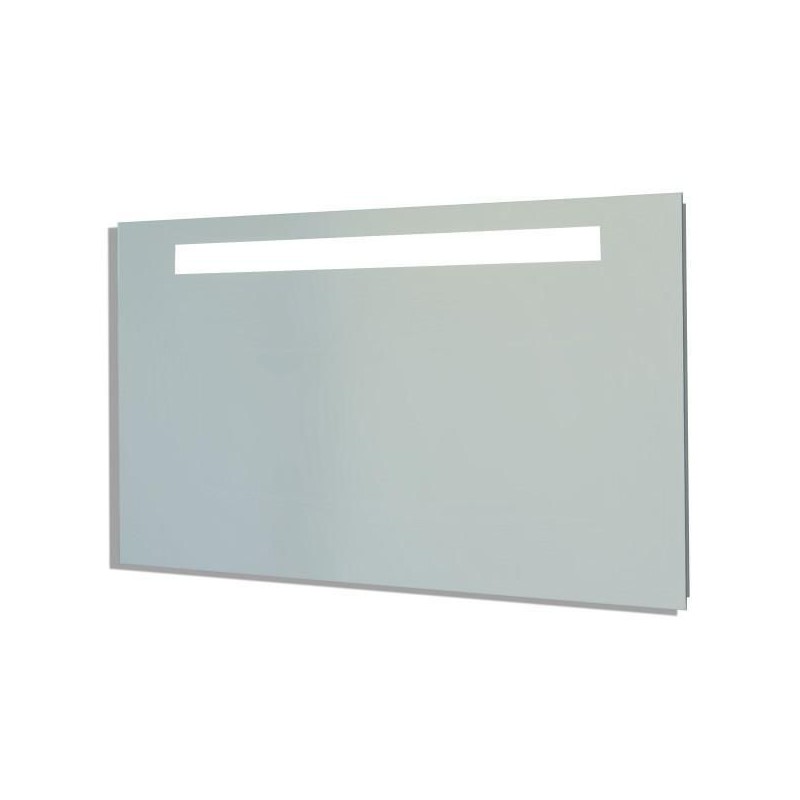 Miroir de Salle de Bain Eclairé Avec LED SANIJURA Reflet Sens 90x65cm Antibuée - 902054