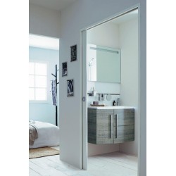 Miroir de Salle de Bain Eclairé Avec LED SANIJURA Reflet Sens 90 Antibuée - 902054