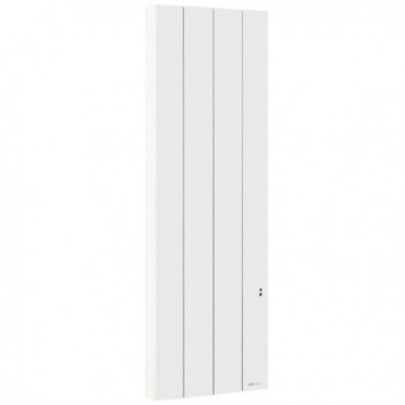 Radiateur Electrique à Inertie Fluide 1800W THERMOR Bilbao 3 Connecté Vertical Blanc