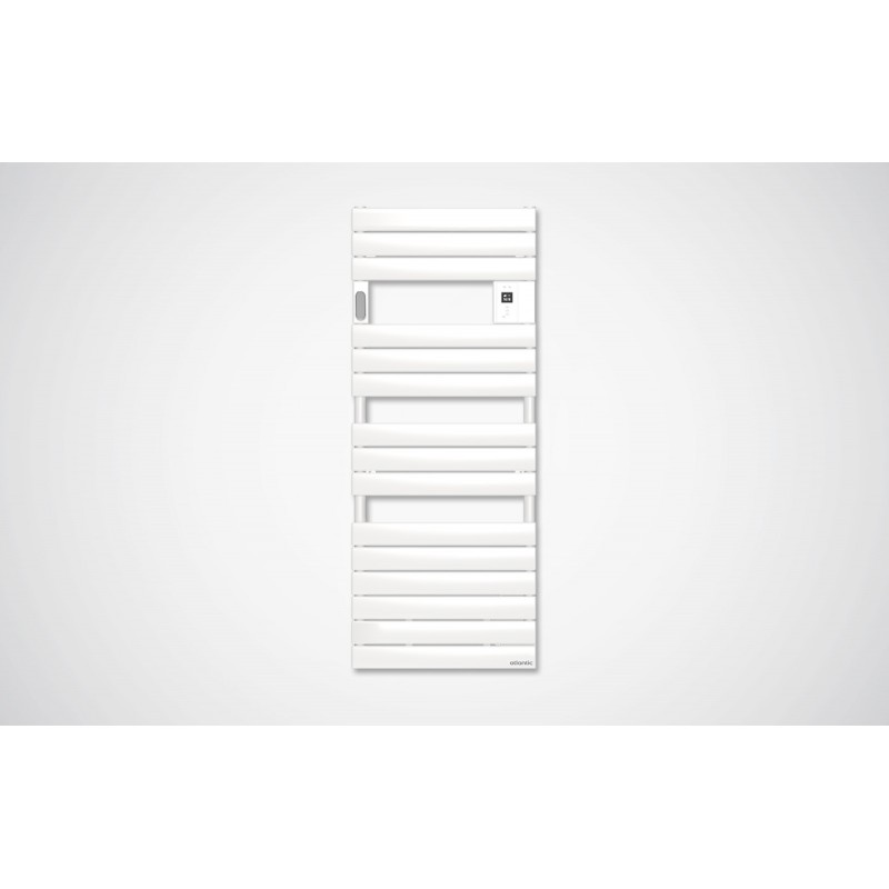 Sèche-Serviettes Electrique 1750W ATLANTIC Adelis Connecté Avec Soufflerie Vertical Blanc Sèche-Serviettes Electrique 1750W ATLANTIC Adelis Connecté Avec Soufflerie Vertical Blanc
