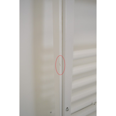THERMOR - Sèche-Serviettes Electrique 500W Riva 4 Etroit Blanc -471586