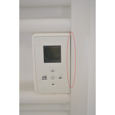 THERMOR - Sèche-Serviettes Electrique 500W Riva 4 Etroit Blanc -471586