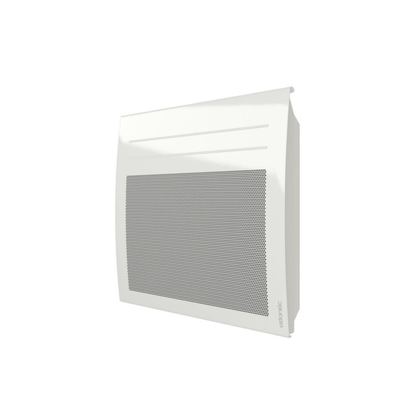 Radiateur Electrique Rayonnant 1000W ATLANTIC Solius Digital Horizontal Blanc