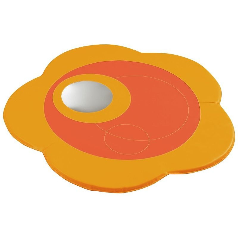 Tapis WESCO Miroir Nature Floral Orange - 37 863220