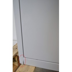 Vestiaire multicases CARAY 4 Casiers 2 Colonnes Monobloc Fermeture à Clés 180x120x50cm Pas Cher