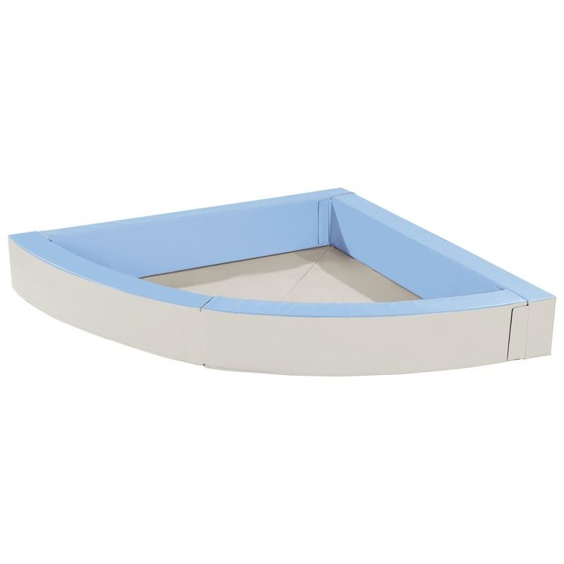 Piscine à Balles D'Angle WESCO Basic Grande Sans Balles Rayon Extérieur 195cm Problème de Fixation - 00 873186