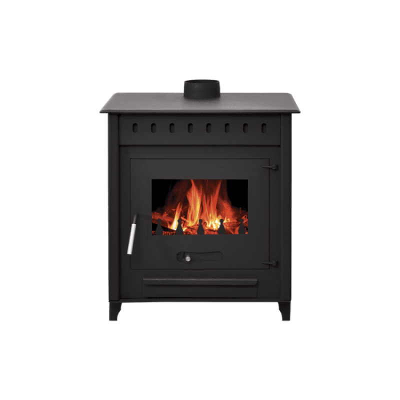 Poêle à Bois 14kW STOVE ITALIA Luna Noir Poêle à Bois 14kW STOVE ITALIA Luna Noir