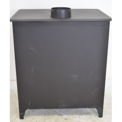 Poêle à Bois 14kW STOVE ITALIA Luna Noir