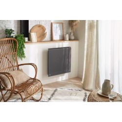 Radiateur Electrique à Inertie Pierre de Lave 1000W NOIROT Caldera